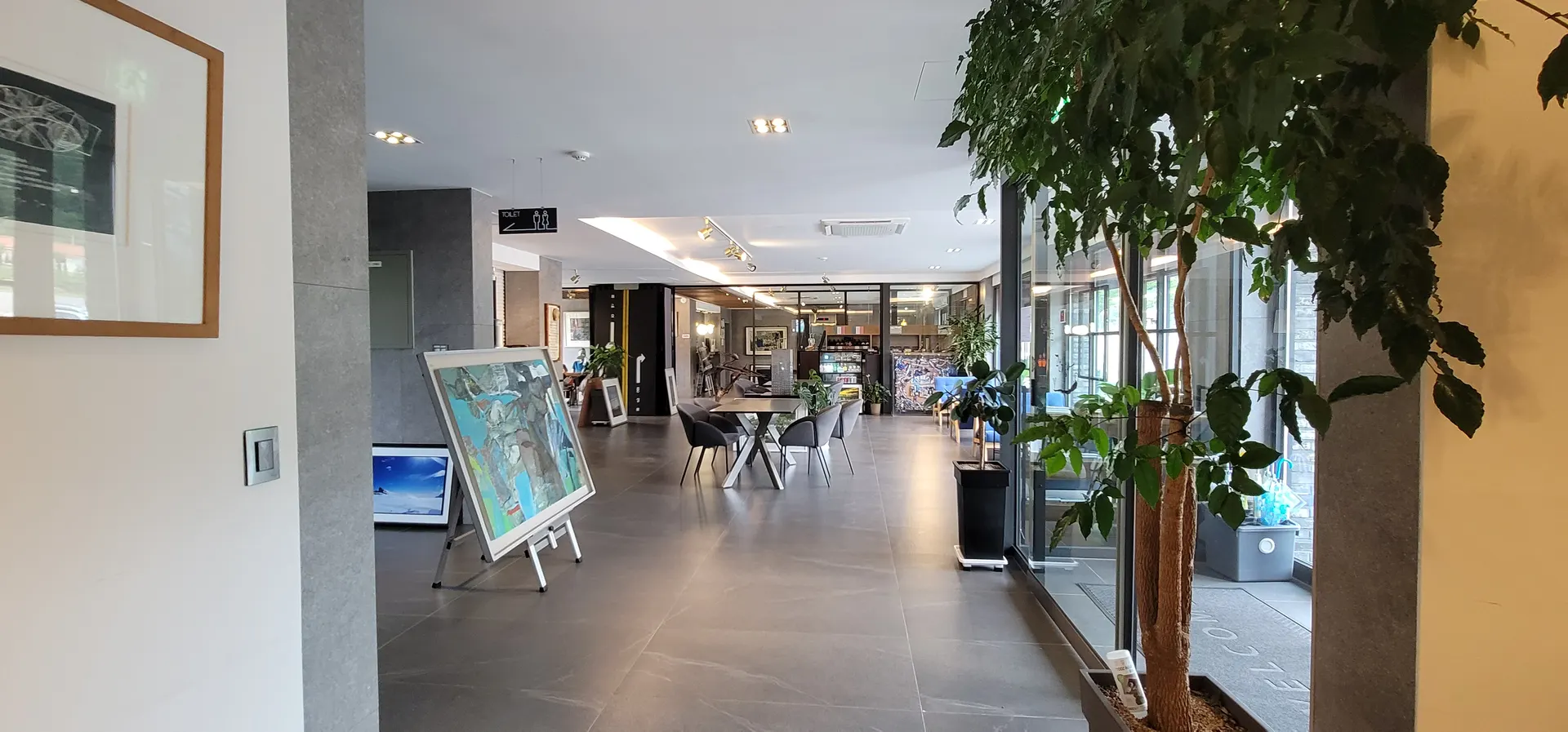 HOTEL 267 홈페이지 메인 배너, 지리산 자연 속 화엄267 전경